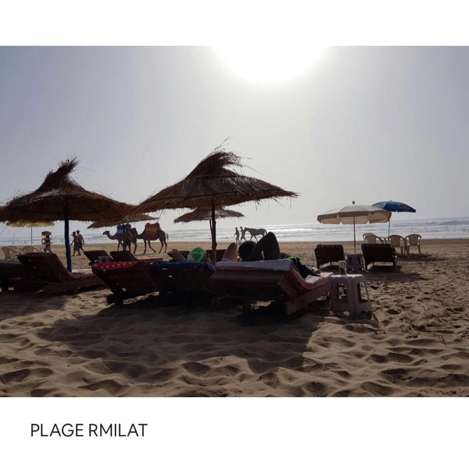 BriechTanger/Asilah: Appart 50M2 Face Mer Et Piscines, 5 Places, Tout Equipe+Wifi+Climアパートメント エクステリア 写真