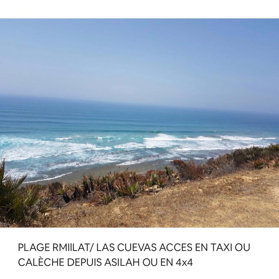 BriechTanger/Asilah: Appart 50M2 Face Mer Et Piscines, 5 Places, Tout Equipe+Wifi+Climアパートメント エクステリア 写真