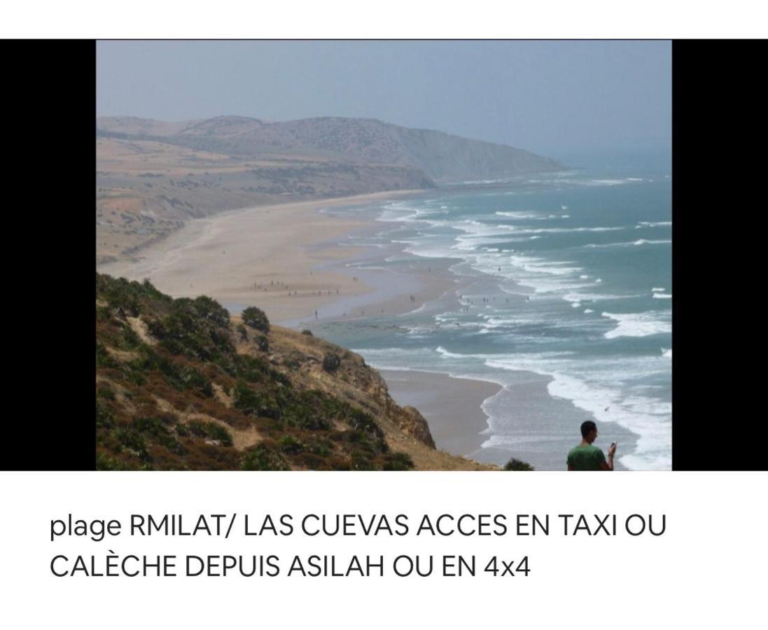 BriechTanger/Asilah: Appart 50M2 Face Mer Et Piscines, 5 Places, Tout Equipe+Wifi+Climアパートメント エクステリア 写真