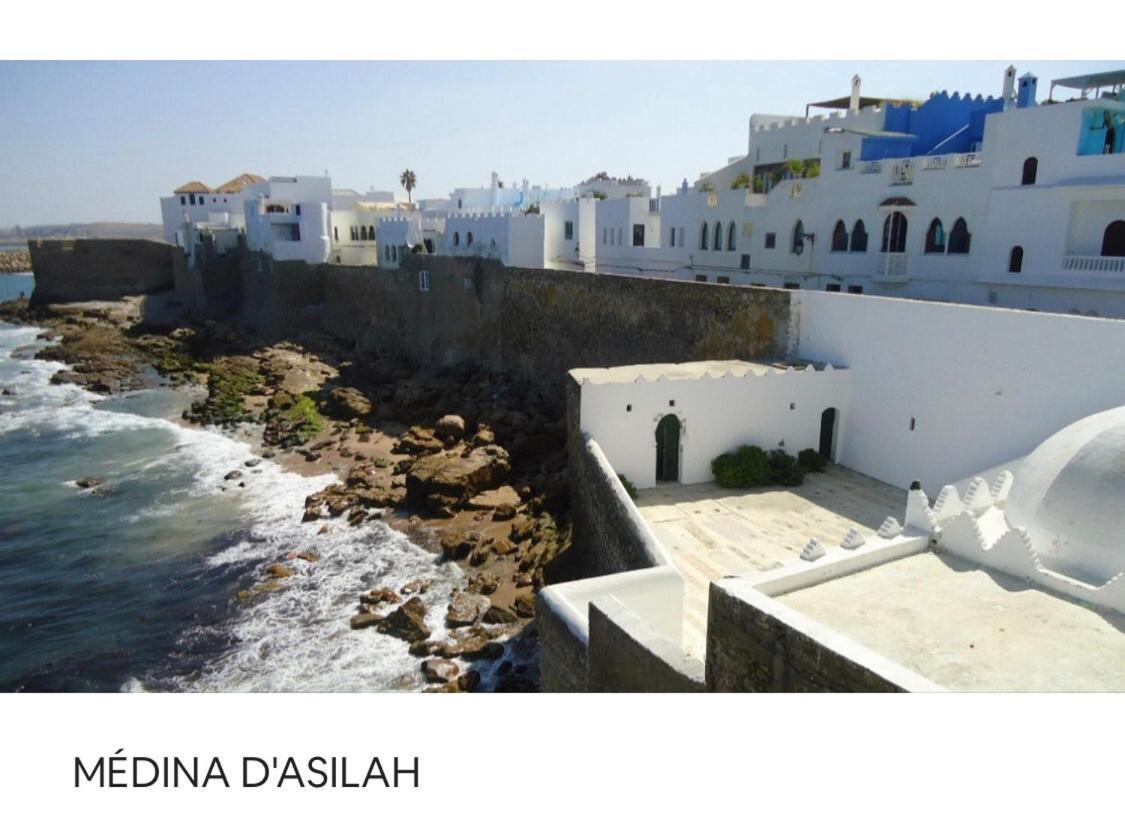 BriechTanger/Asilah: Appart 50M2 Face Mer Et Piscines, 5 Places, Tout Equipe+Wifi+Climアパートメント エクステリア 写真