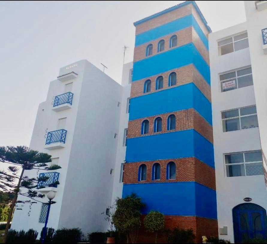 BriechTanger/Asilah: Appart 50M2 Face Mer Et Piscines, 5 Places, Tout Equipe+Wifi+Climアパートメント エクステリア 写真